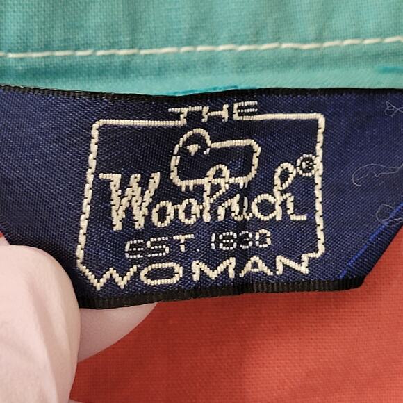 Vintage Woolrich Anorak Jacket Women M/L 24x24 Baggy Boxy - Picture 7 of 16